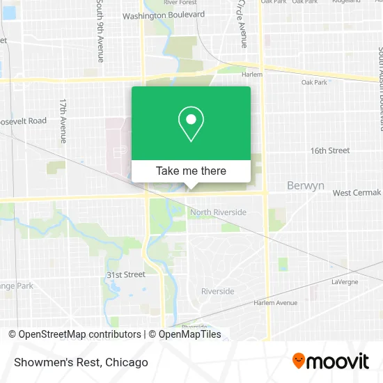 Showmen's Rest map