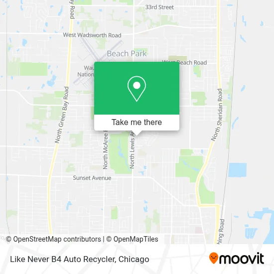 Like Never B4 Auto Recycler map