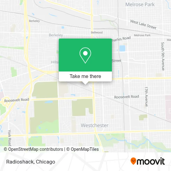 Radioshack map
