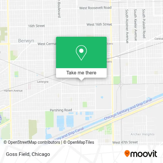 Goss Field map
