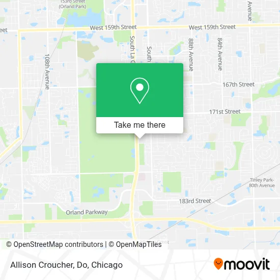 Allison Croucher, Do map