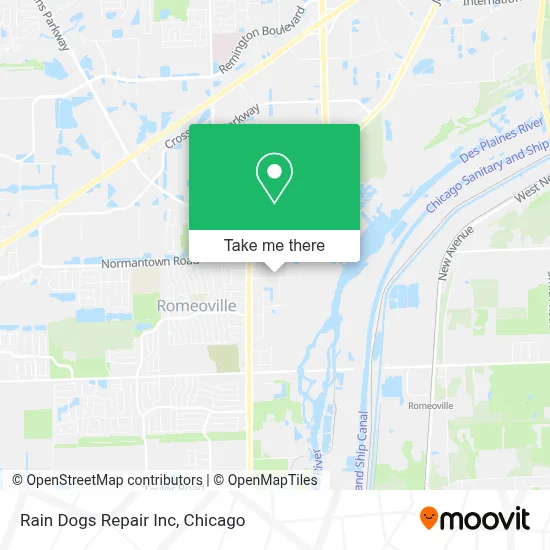 Rain Dogs Repair Inc map