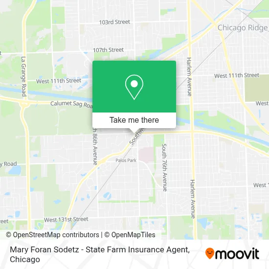 Mary Foran Sodetz - State Farm Insurance Agent map