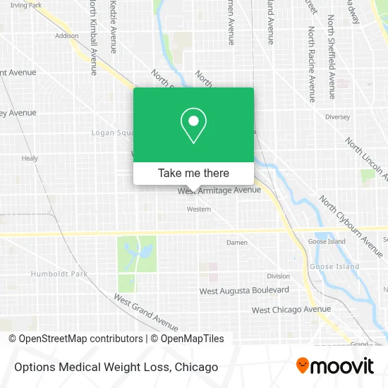 Options Medical Weight Loss map