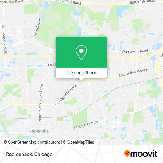 Radioshack map