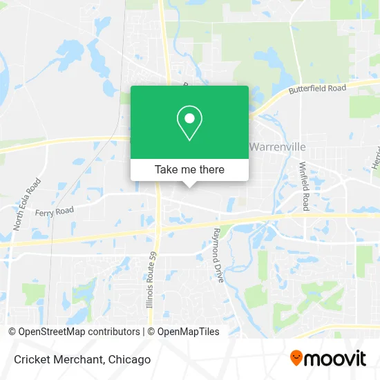 Cricket Merchant map