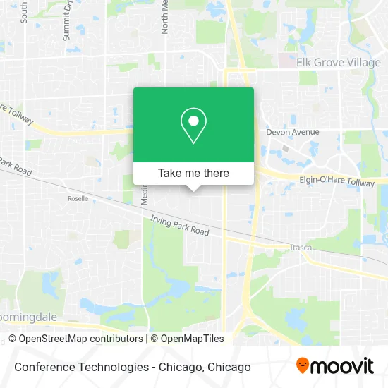 Conference Technologies - Chicago map
