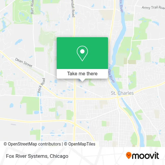 Fox River Systems map