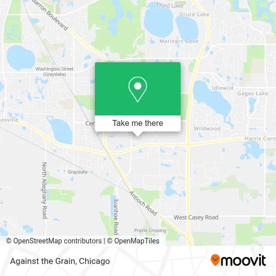 Against the Grain map