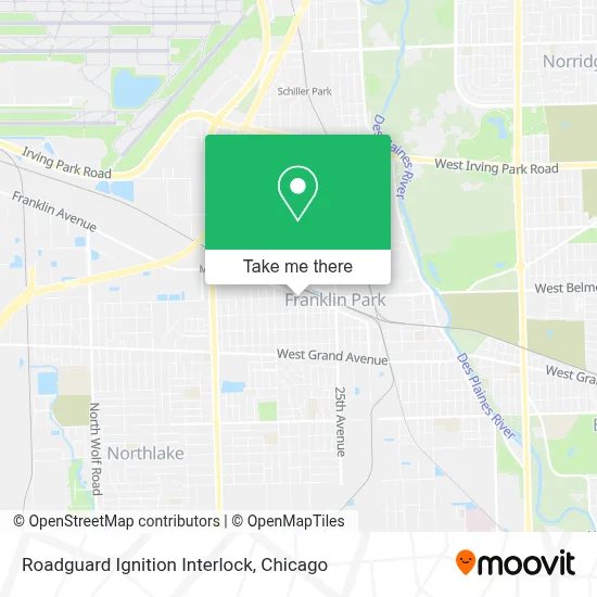 Roadguard Ignition Interlock map