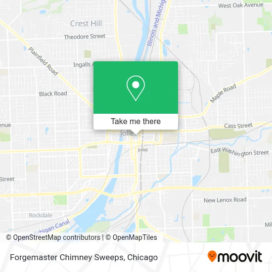 Forgemaster Chimney Sweeps map