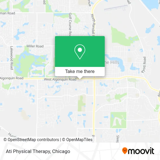 Ati Physical Therapy map