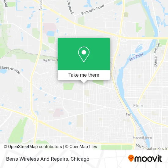 Ben's Wireless And Repairs map