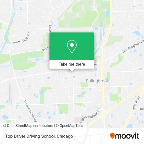 Top Driver Driving School map