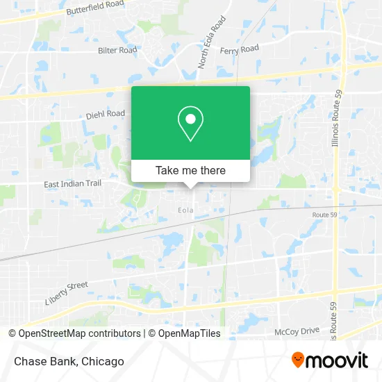 Chase Bank map