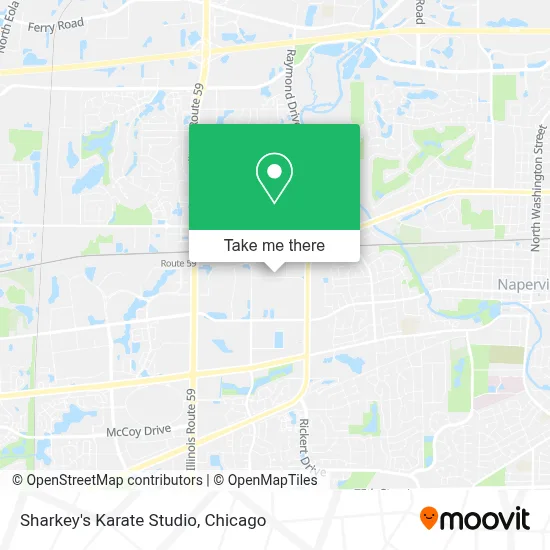 Sharkey's Karate Studio map