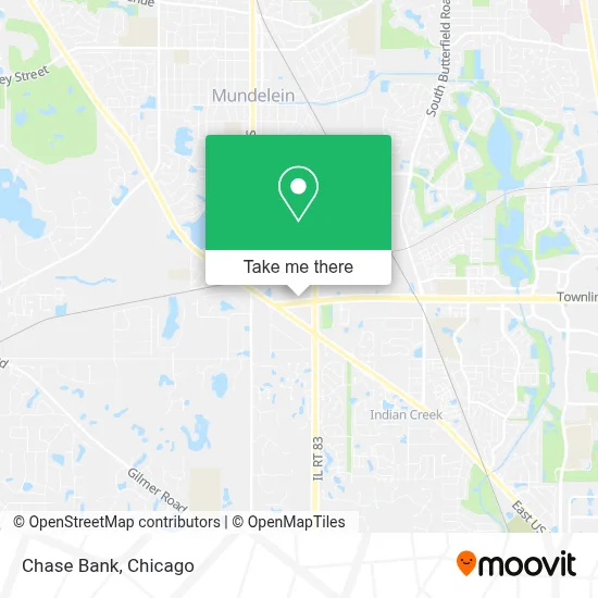 Chase Bank map