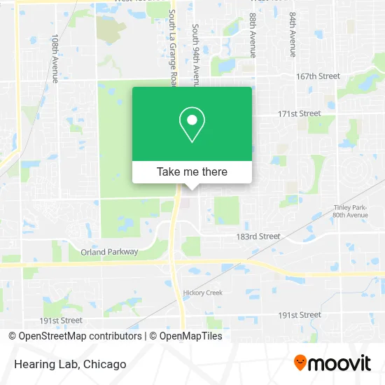 Hearing Lab map
