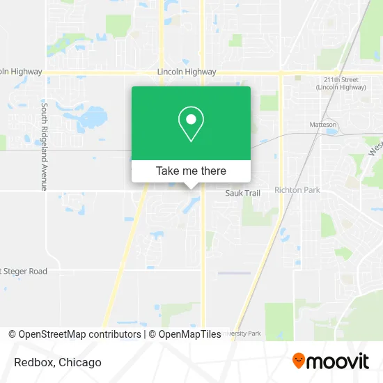 Redbox map