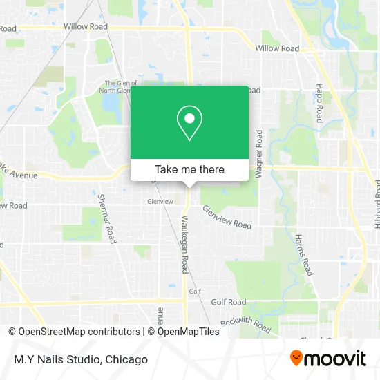 M.Y Nails Studio map
