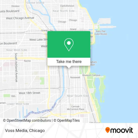 Voss Media map