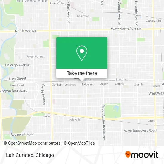 Lair Curated map
