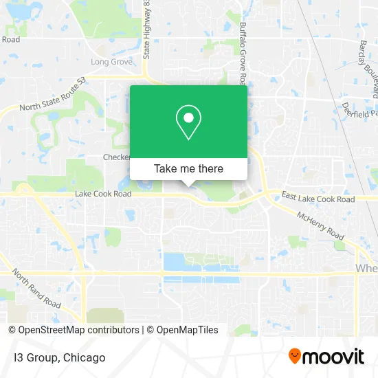 I3 Group map