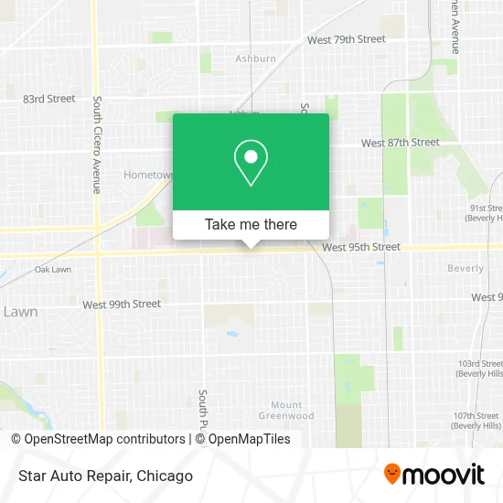 Star Auto Repair map