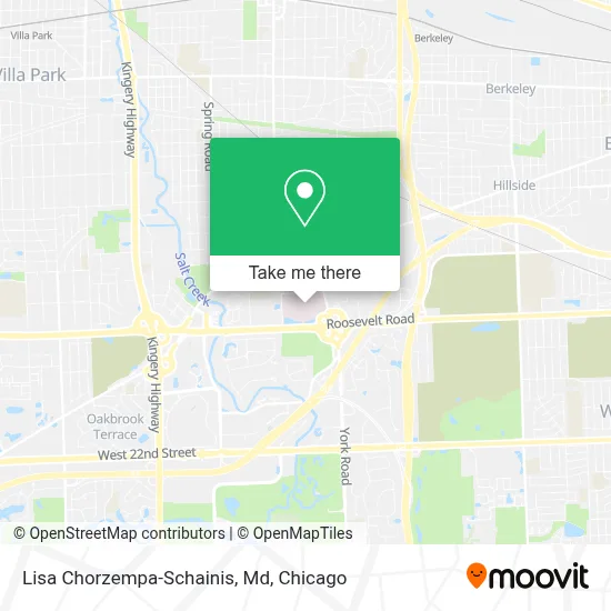 Lisa Chorzempa-Schainis, Md map
