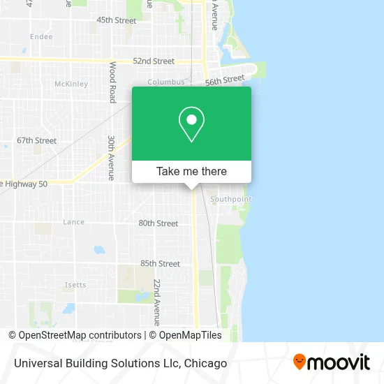 Universal Building Solutions Llc map