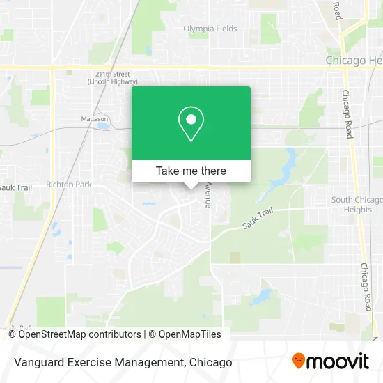 Vanguard Exercise Management map