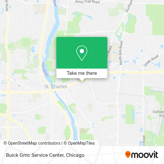Buick Gmc Service Center map