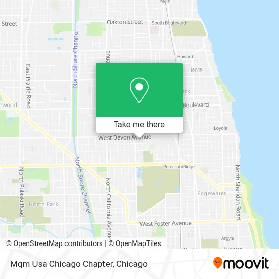 Mqm Usa Chicago Chapter map