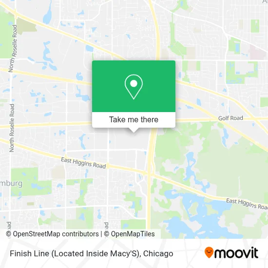 Finish Line (Located Inside Macy'S) map