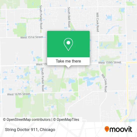 String Doctor 911 map