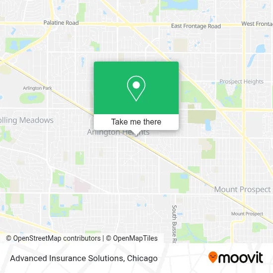 Advanced Insurance Solutions map