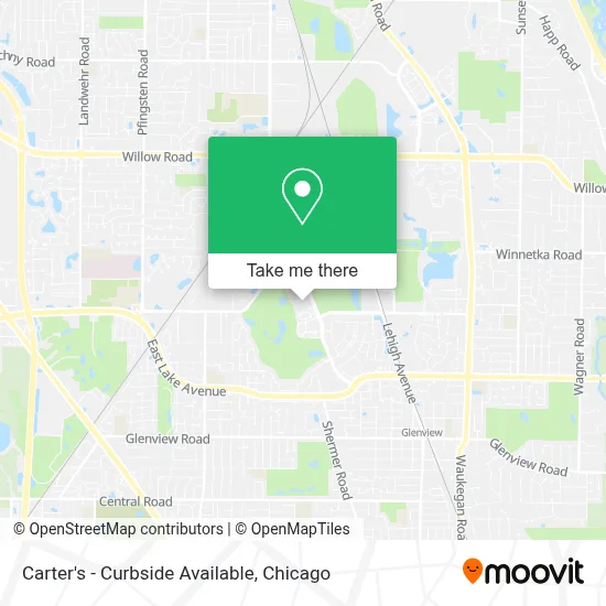 Carter's - Curbside Available map