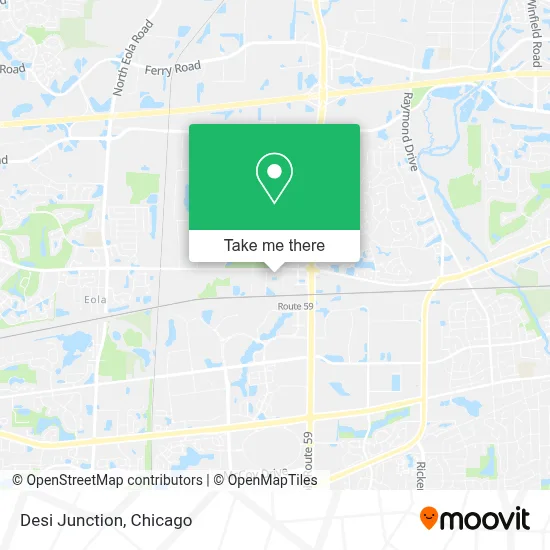 Desi Junction map