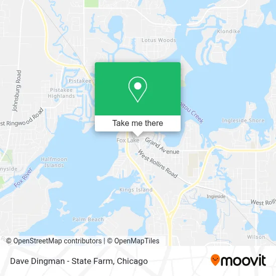 Dave Dingman - State Farm map