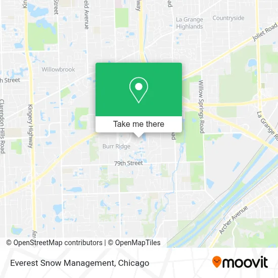 Everest Snow Management map