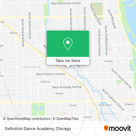 Definition Dance Academy map