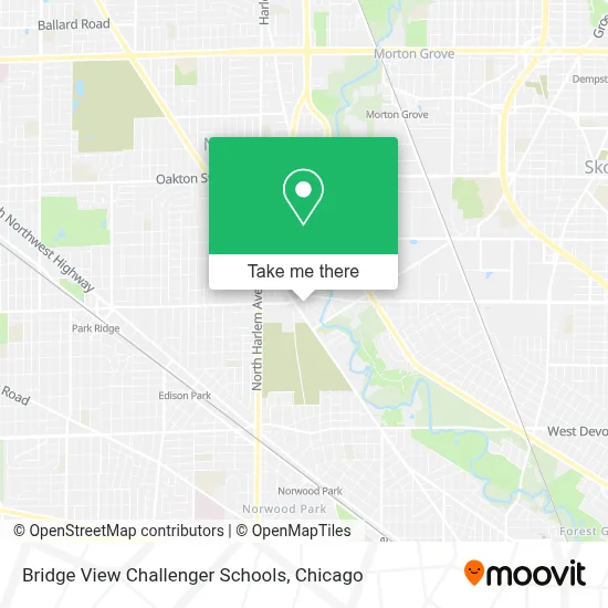 Bridge View Challenger Schools map