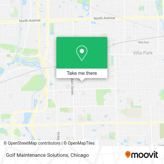 Golf Maintenance Solutions map
