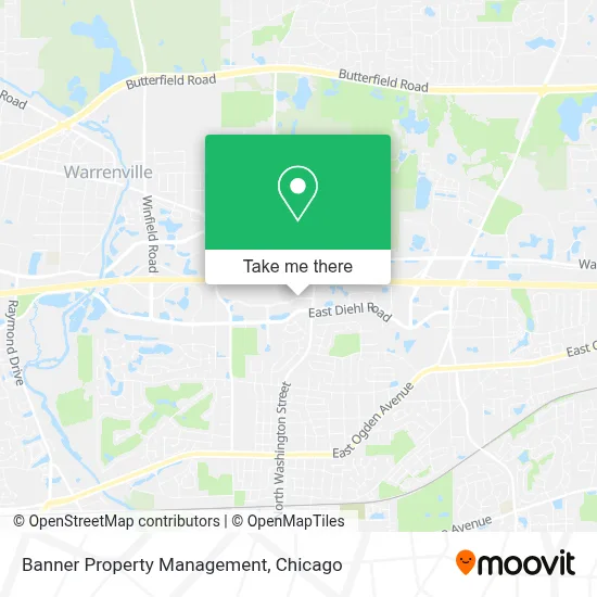 Banner Property Management map