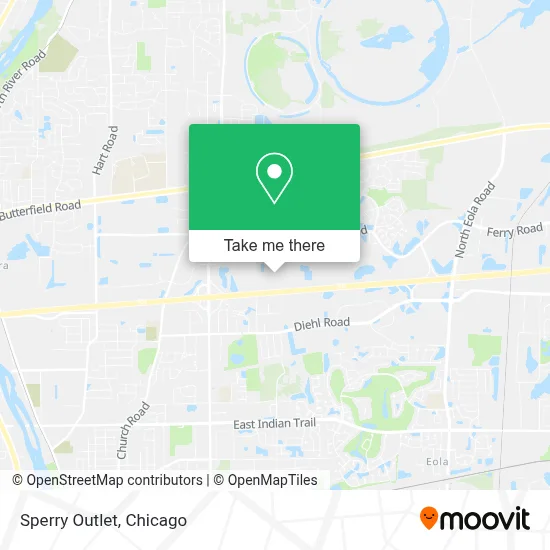Sperry Outlet map