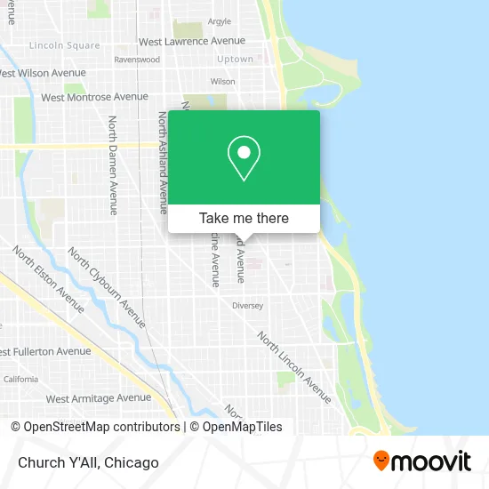 Church Y'All map