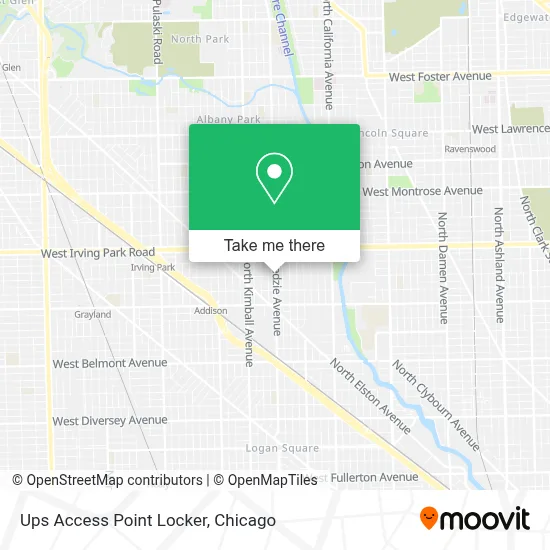 Ups Access Point Locker map