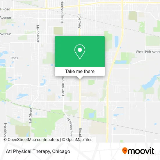 Ati Physical Therapy map