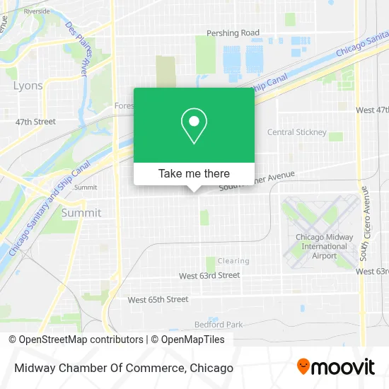 Midway Chamber Of Commerce map