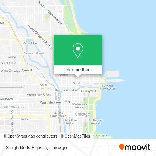 Sleigh Bells Pop-Up map